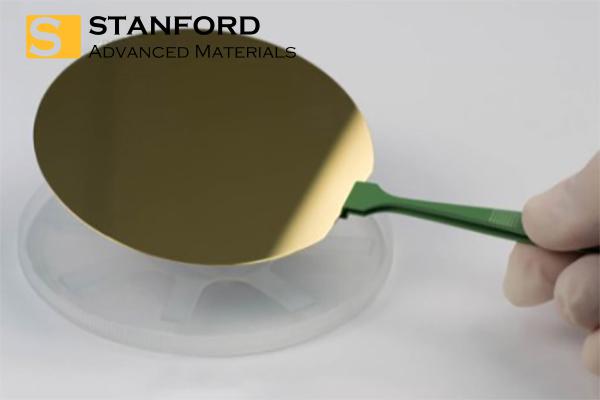 Au/Ti Coated SiO2/Si Substrate