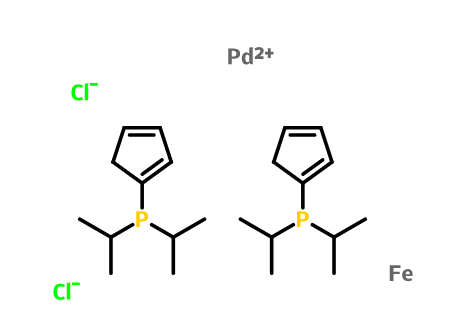 1,1'-Bis(di-isopropylphosphino)ferrocene Palladium Dichloride Powder - 2