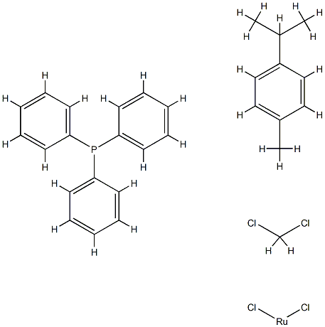 Dichloro(p-cyMene)triphenylphosphinerutheniuM(II) DichloroMethane Adduct Powder
