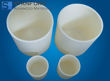 Calcia Stabilized Zirconia Crucible for Sale