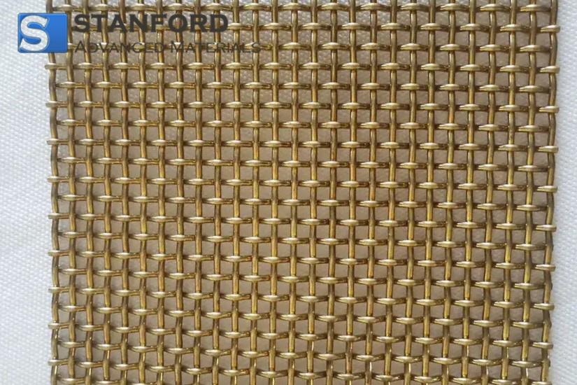 Brass Mesh, 6-120mesh Metal Mesh Copper Mesh Cloth Fine Mesh Radiation  Protection Aluminum Mesh Screen for Filtering of Shielded Signals (Color :  60