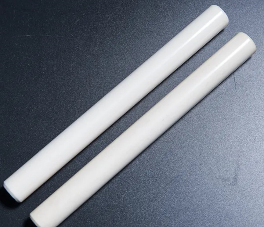 Alumina Ceramic Rod - 5mm X 300mm Smooth Surface Corrosion Resistant Industrial Ceramic