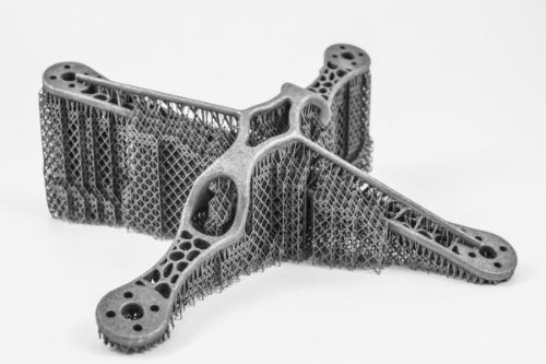 3D Printed Fabricated Metal Structures