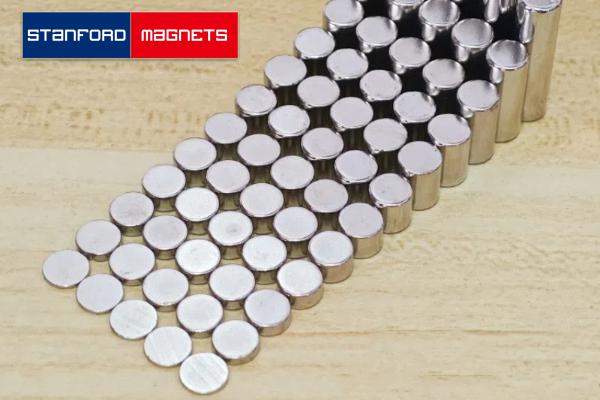 Neodymium High Temp Cylinder Magnet 3/8" dia. x 3/8" thick