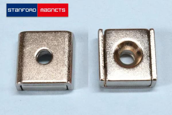 SMON6063 Neodymium Rectangular Mounting Magnet (1/2"×1/2"×3/16")