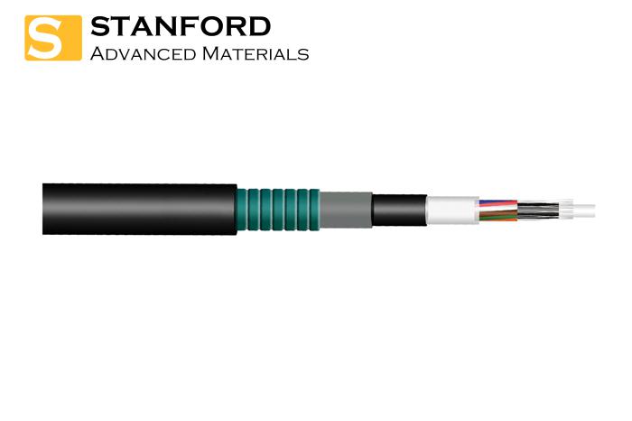 GYTZA53 Loose Tube Layer Stranded Reinforced Core Armored Flame-retardant Optical Cable