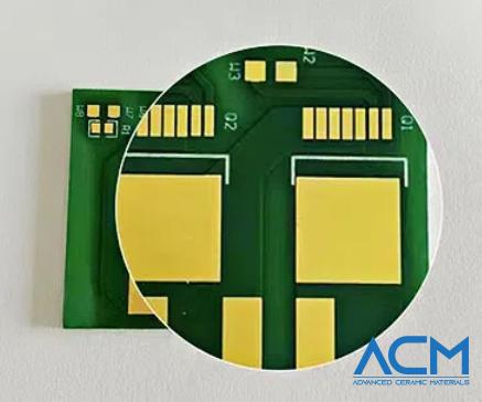 MC6504 Palladium-Gold Plated Alumina PCB