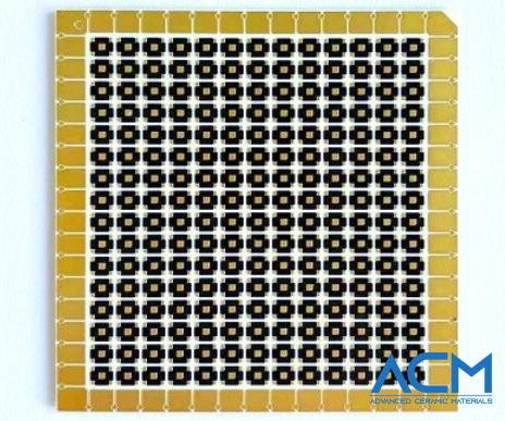 MC6505 3-Layer Damming Nickel-Palladium-Gold Plated Alumina Ceramic Substrate
