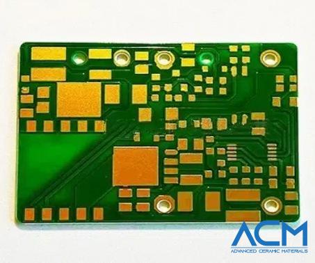 MC6507 Double-Sided Nickel-Gold Plated Alumina Ceramic Substrate