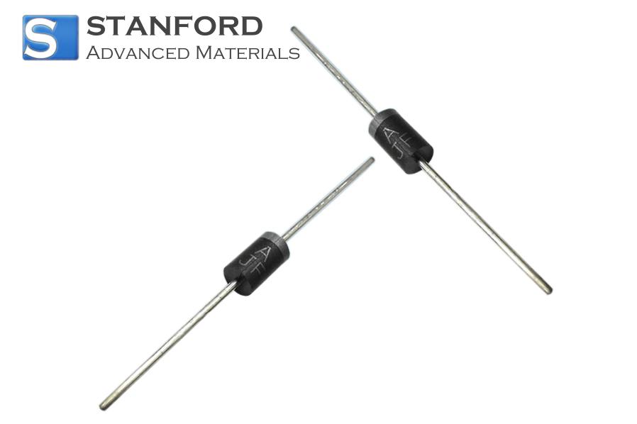 thumbnail image 2 of General Semiconductor 1N4933 Fast Recovery Rectifier Diode – 50V 1A, Qty 25, New Open Box 2 of 5