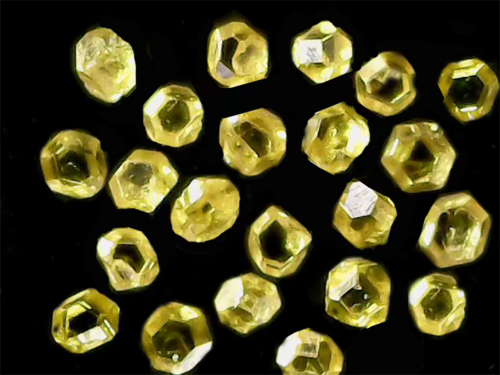 Fig. 3 cBN Crystals