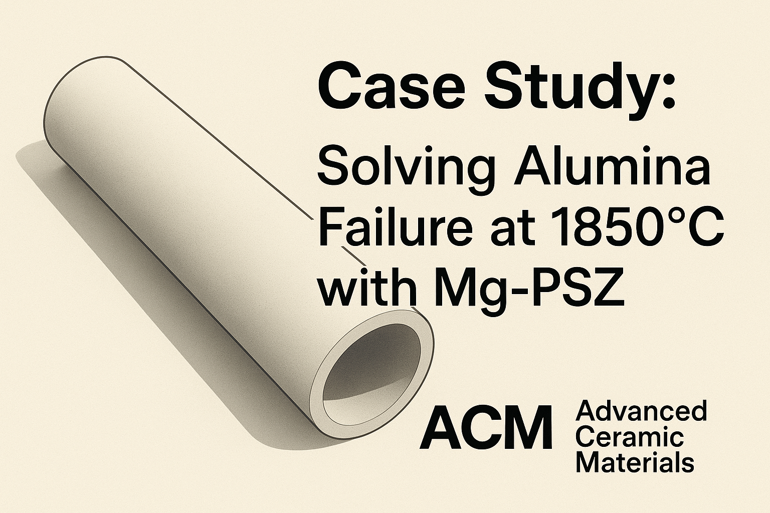 Replacing Alumina Tubing with Magnesium-Stabilized Zirconia to Meet 1850°C High-Temperature Demands