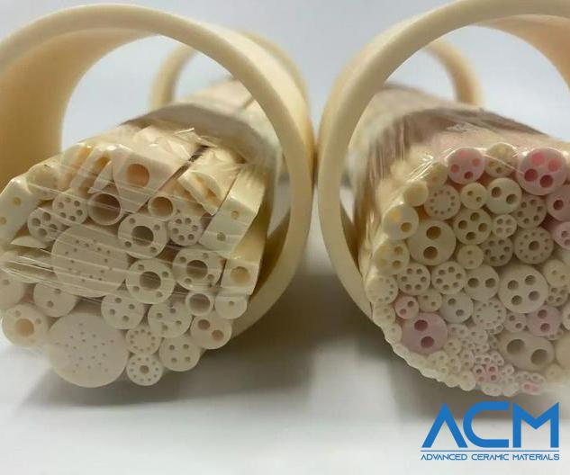 Multi-bore Alumina Tubes (Porous Ceramic Tubes)