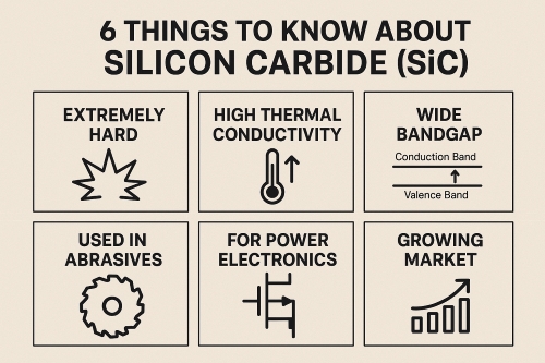 6 Things to Know About Silicon Carbide (SiC)