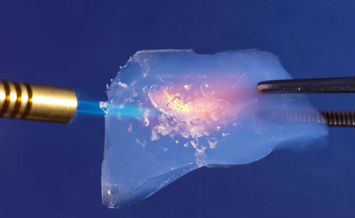 Silica Aerogel Heat Resistance Test