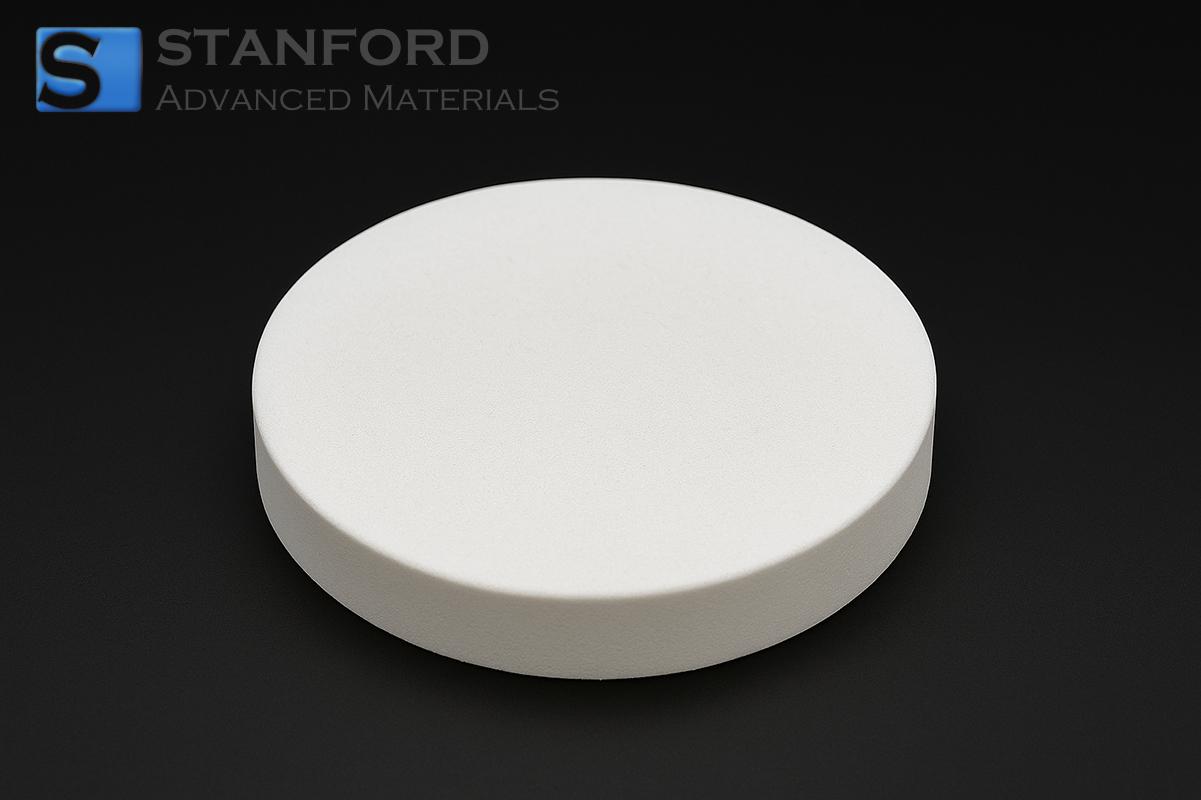 Hot Pressed Boron Nitride Disc, BN Disc Dia. 25 mm