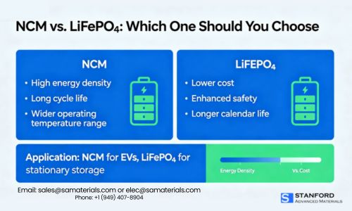 NCM vs. LiFePO₄: Which One Should You Choose?