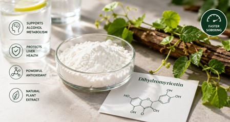 Dihydromyricetin for Faster Sobering