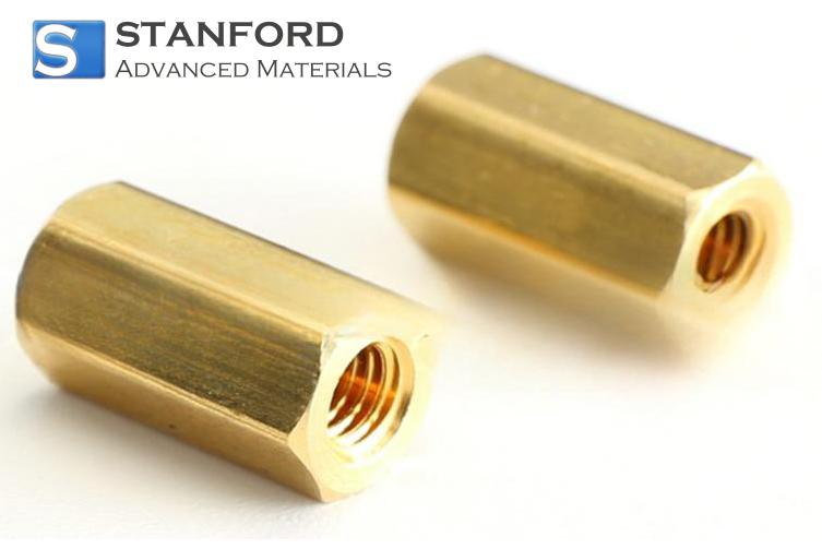 Zinc-Plated Brass Threaded Hex Standoff