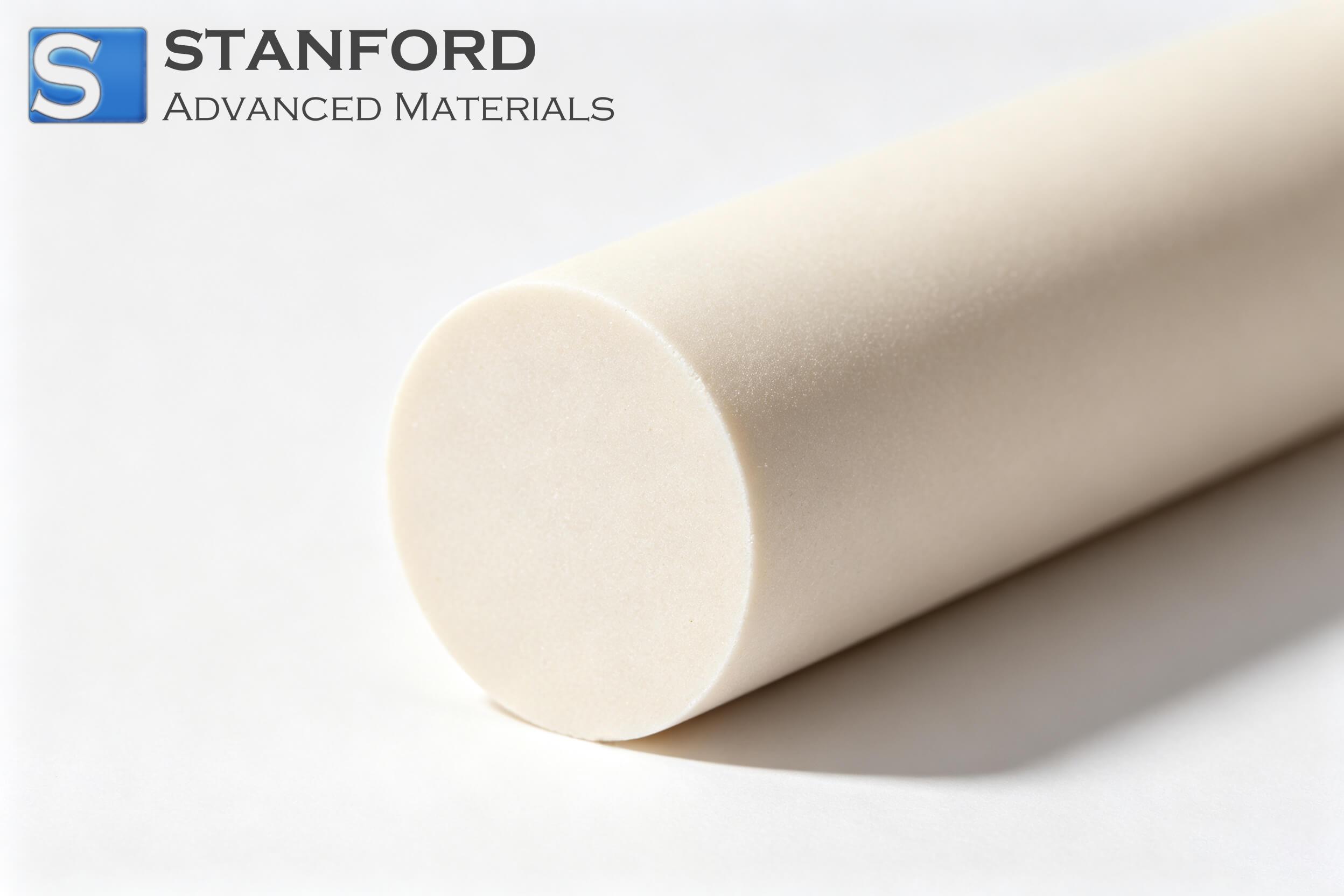 Barium Titanate (BaTiO₃) Ceramic Rod
