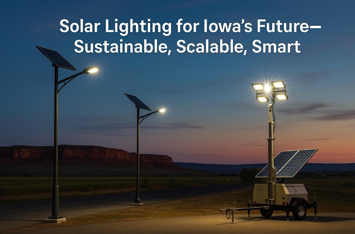 Outdoor Solar Lighting in Iowa