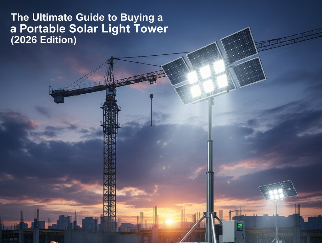 Portable Solar Light Tower