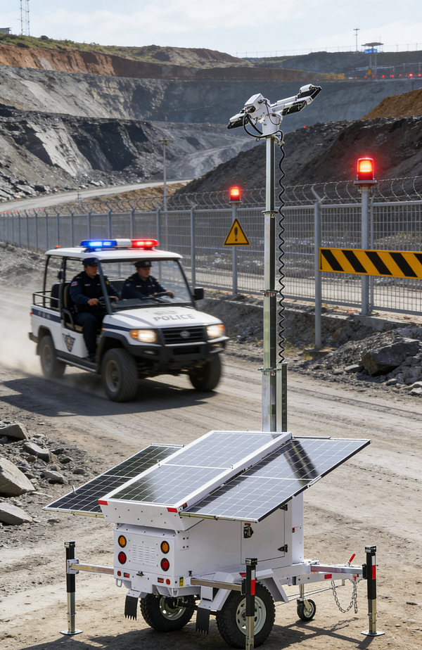 Solar Light Towers in West Virginia