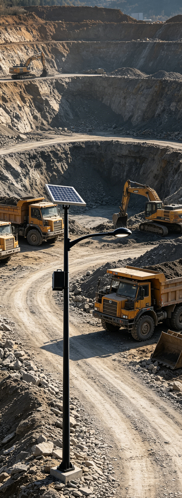 Solar-Powered Security Lighting