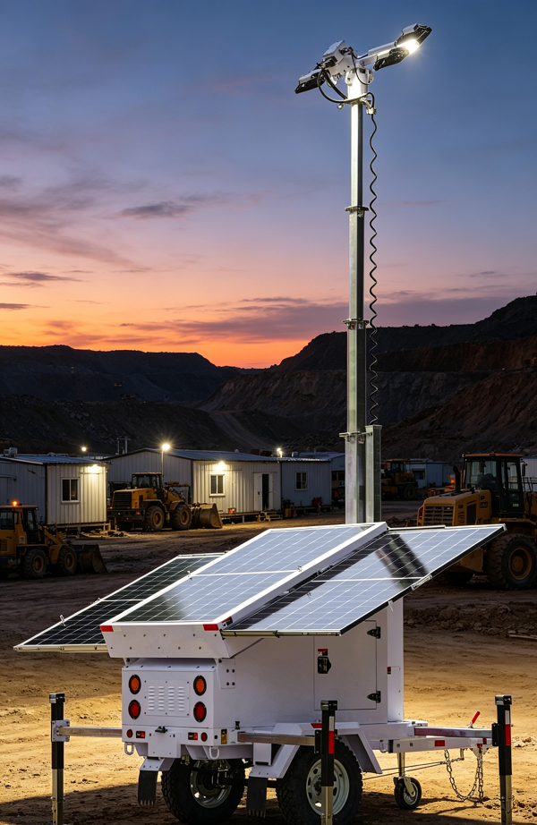 Solar-Powered Security Lighting