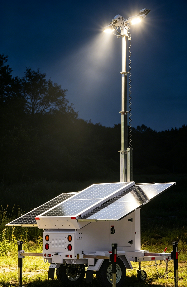 Solar-Powered Security Lighting