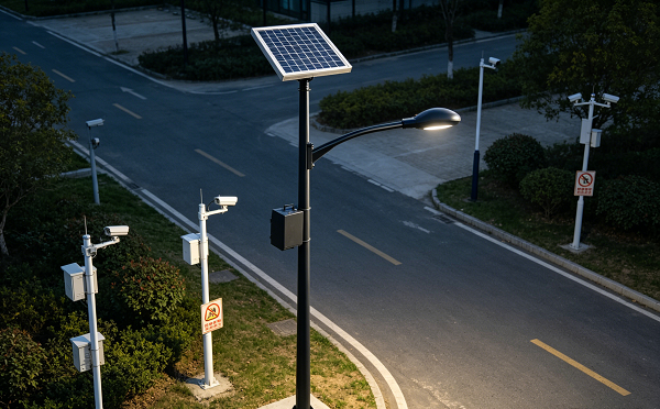 Solar-Powered Security Lighting